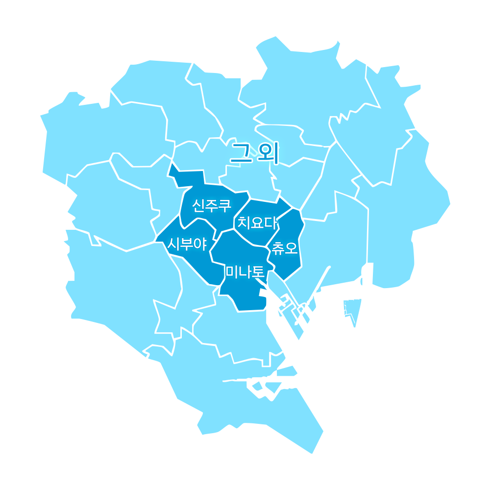 도쿄 지도
