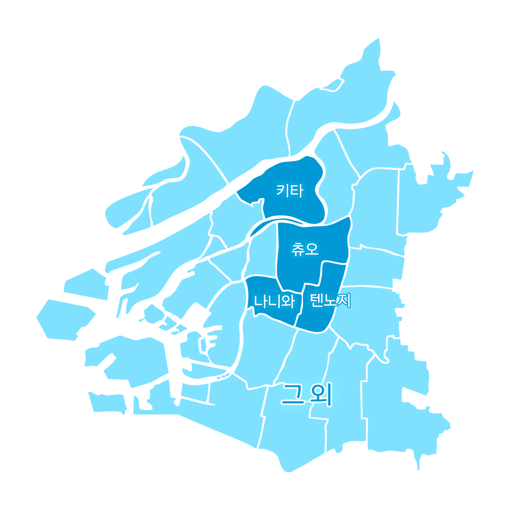 오사카 지도